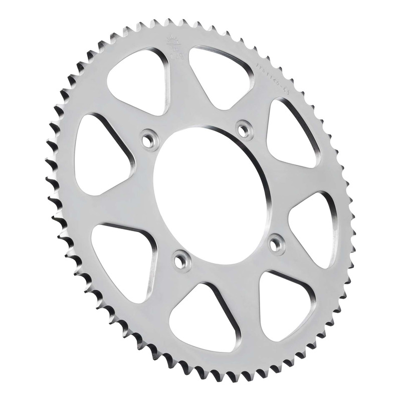 Couronne JT Sprockets acier gris pas 428 63 dents Beta RR Enduro/Motar