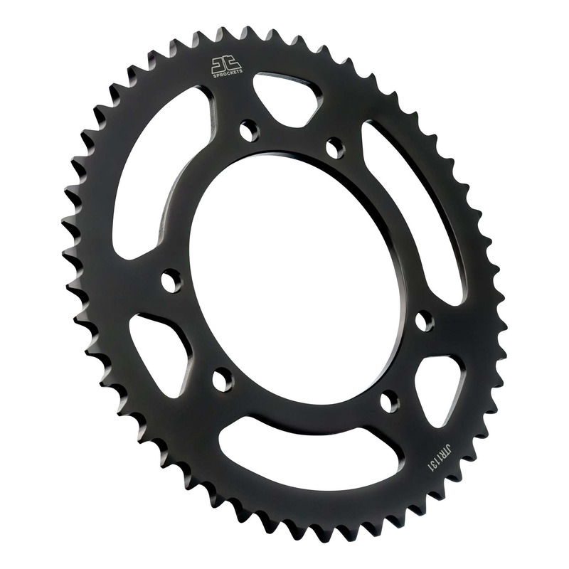 Couronne JT Sprockets acier noir pas 420 53 dents Senda R/SM