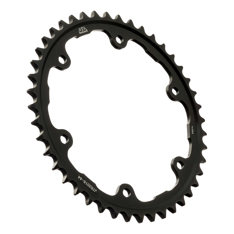 Couronne JT Sprockets acier noir pas 525 44 dents Speed Triple 1200 RR