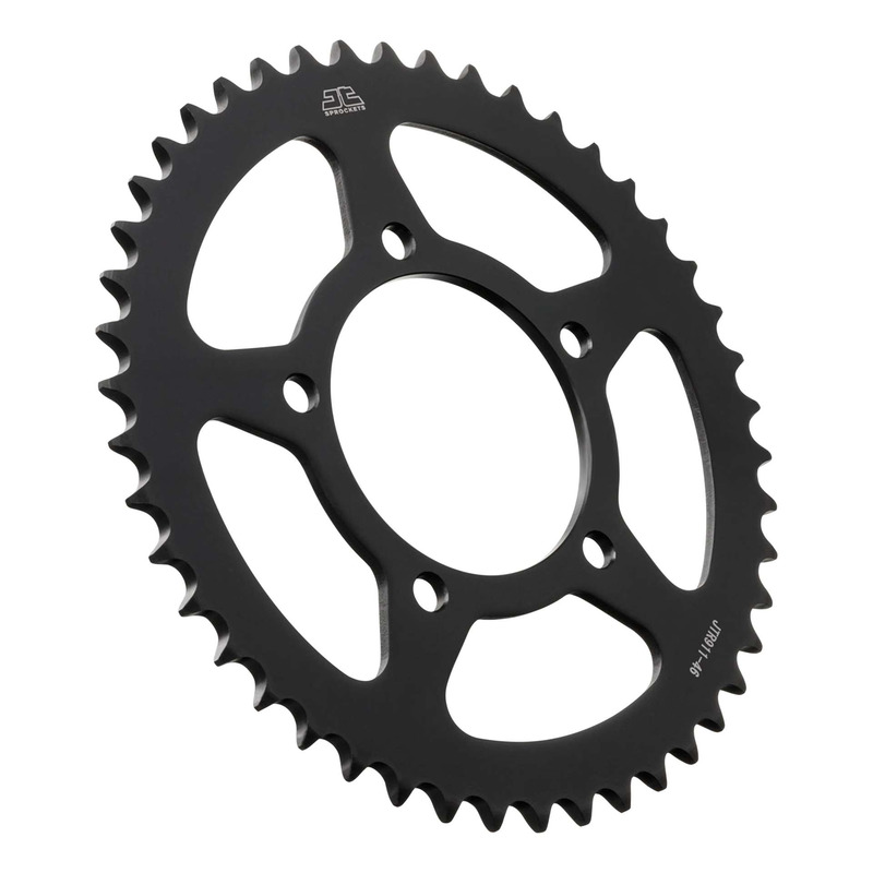 Couronne JT Sprockets acier noir pas 525 46 dents Zontes G1 125
