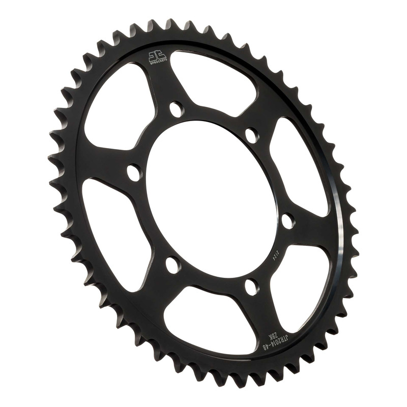 Couronne JT Sprockets acier noir pas 525 48 dents Street Triple 765 R/RS