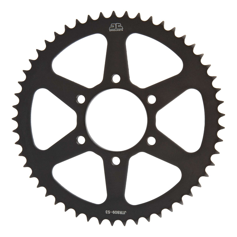 Couronne JT Sprockets Acier pas 428 53 dents - Pour Suzuki TS 125 78-8