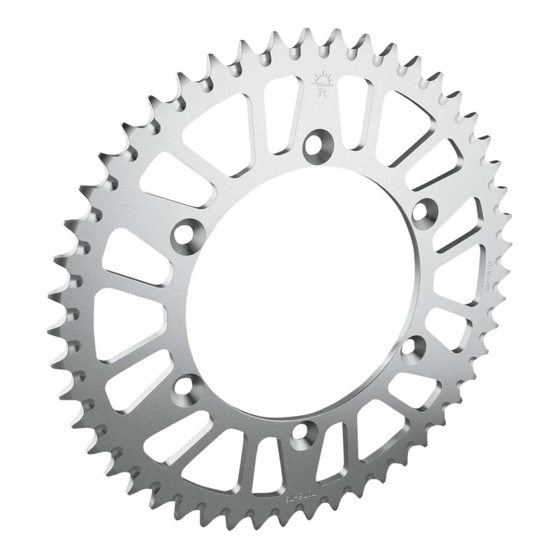 Couronne JT Sprockets JTA853 noir pas 520 51 dents anti-boue Yamaha YZ 250 87-97