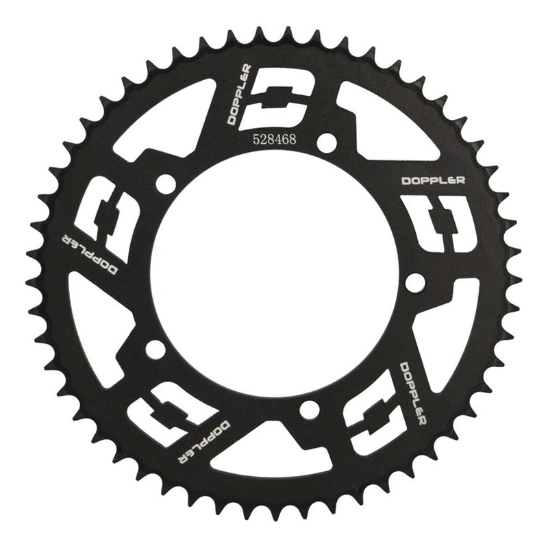 Couronne noir Doppler Origin acier Sherco 428 53 dents Ø110