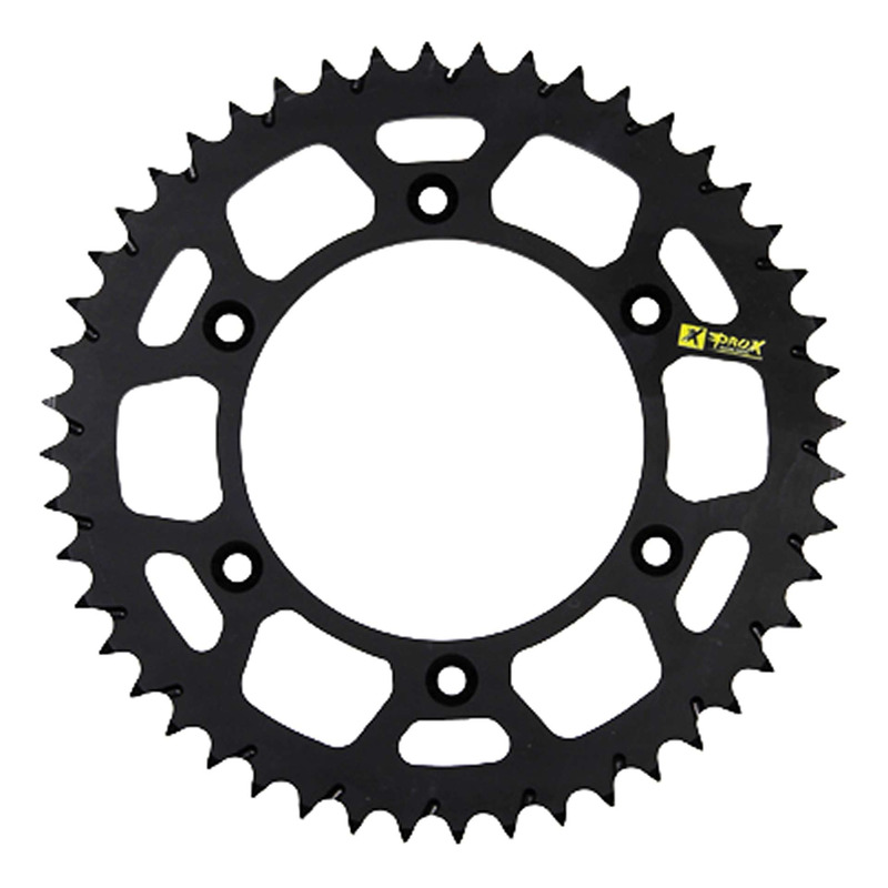 Couronne PROX Anti-Boue Aluminium Noir - D47/520 - Gasgas EC / ECF / MC / MCF 21-24