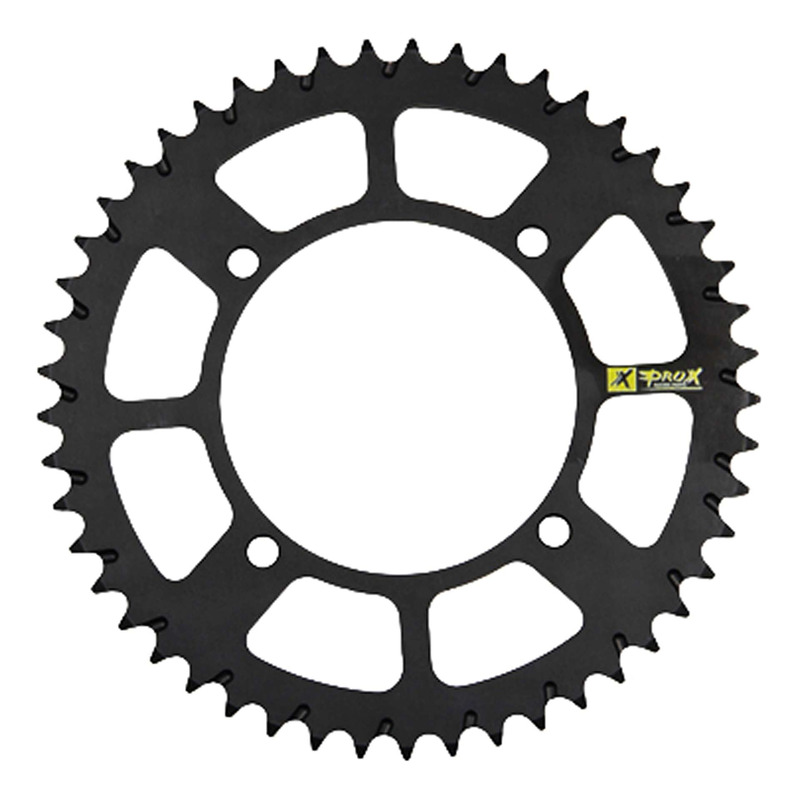 Couronne PROX Anti-Boue Aluminium Noir - D51/420 - Kawasaki 80 / 85 KX 86-24