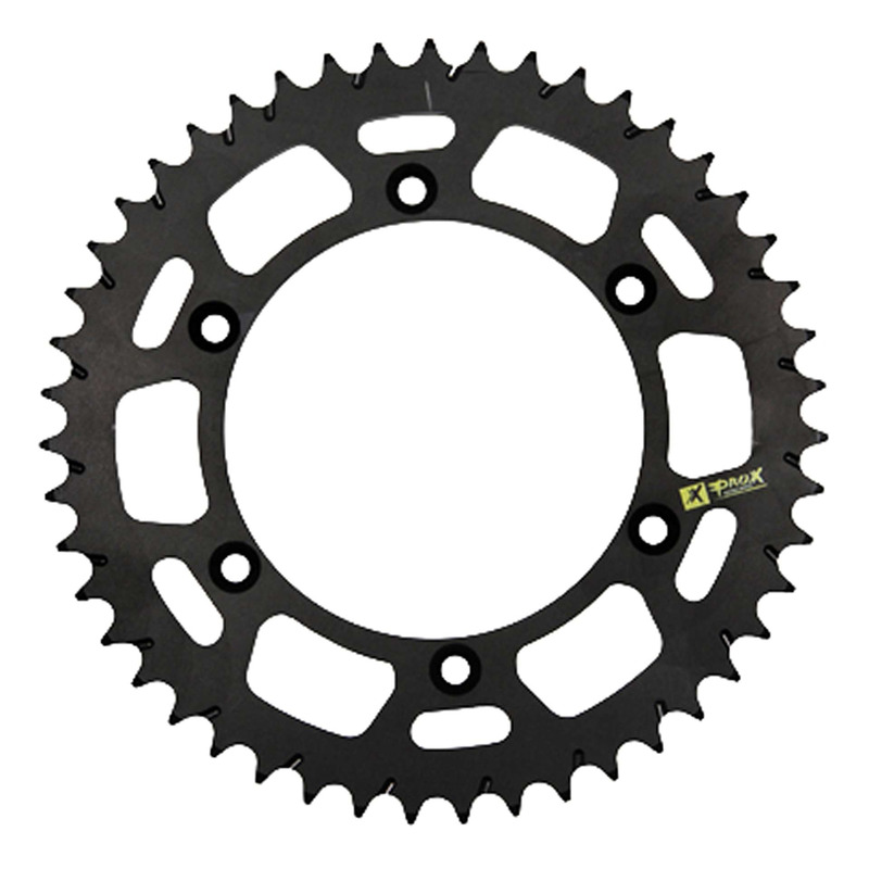 Couronne PROX Anti-Boue Aluminium Noir - D51/520 - Yamaha 250 YZF / WRF 01-26