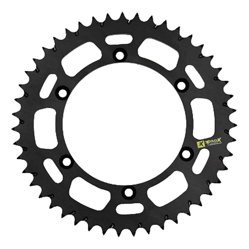 Couronne PROX Anti-Boue Aluminium Noir - D51/520 - Kawasaki 450 KXF 06-25