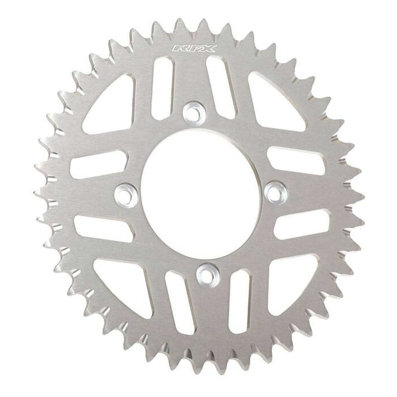 Couronne RFX Pro Trials en Aluminium Anodisé Gris D42/520 pour Gasgas TXT 91-01