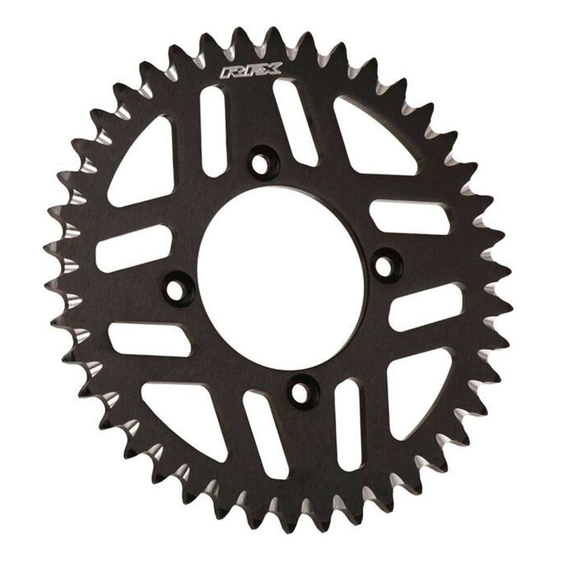 Couronne RFX Pro Trials en Aluminium Anodisé Noir D44/520 pour Trial Gasgas TXT 02-19