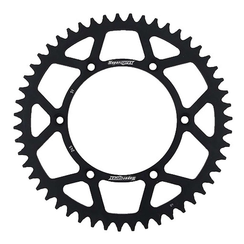 Couronne Supersprox alu antiboue pas 520 51 dents Yamaha YZ 450 F 03-26