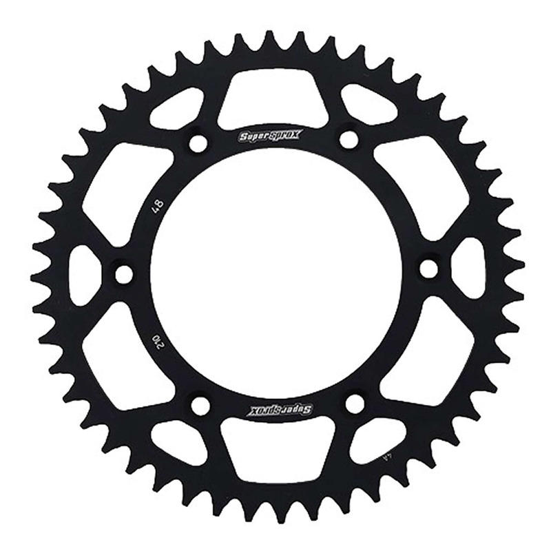 Couronne Supersprox alu noir antiboue pas 520 48 dents Beta RR 300 20-22