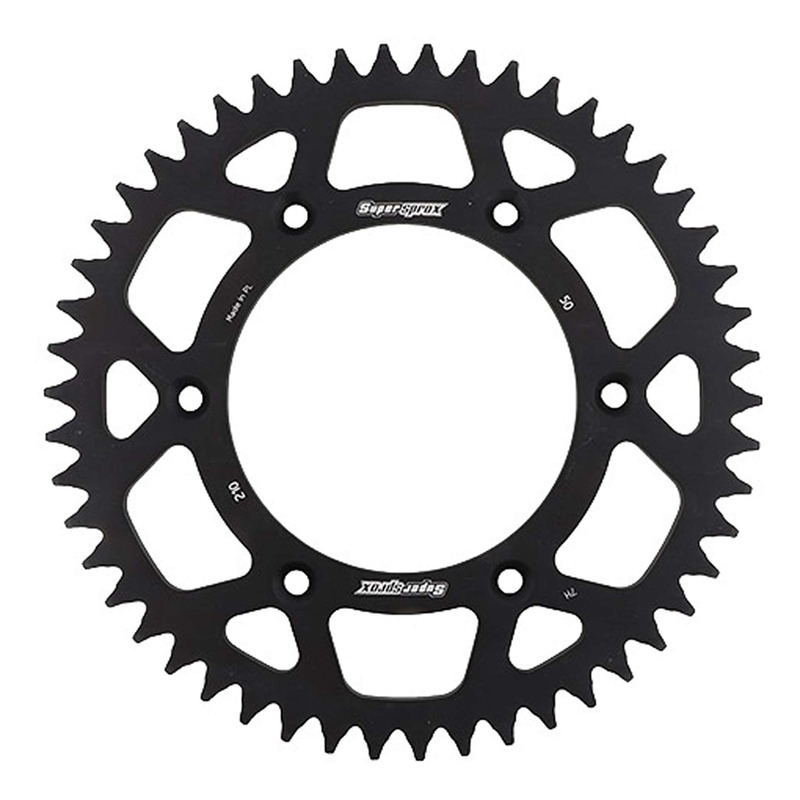 Couronne Supersprox alu noir antiboue pas 520 50 dents Beta RR 350 13-26