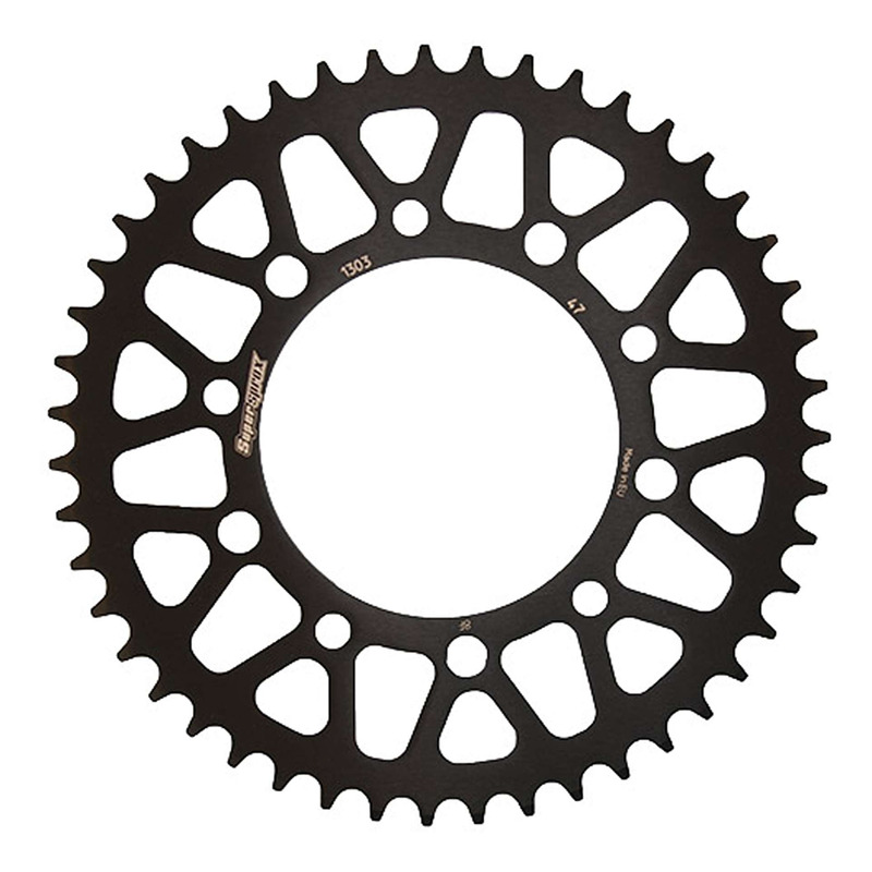 Couronne Supersprox alu noir pas 520 47 dents Honda XL 1000 V Varadero 99-11