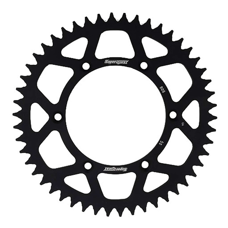 Couronne Supersprox alu noir pas 520 50 dents Suzuki RM-Z 250 19-26