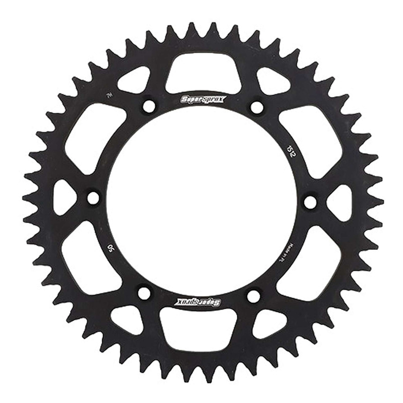 Couronne Supersprox alu noir pas 520 50 dents Husqvarna TE 450 03-10
