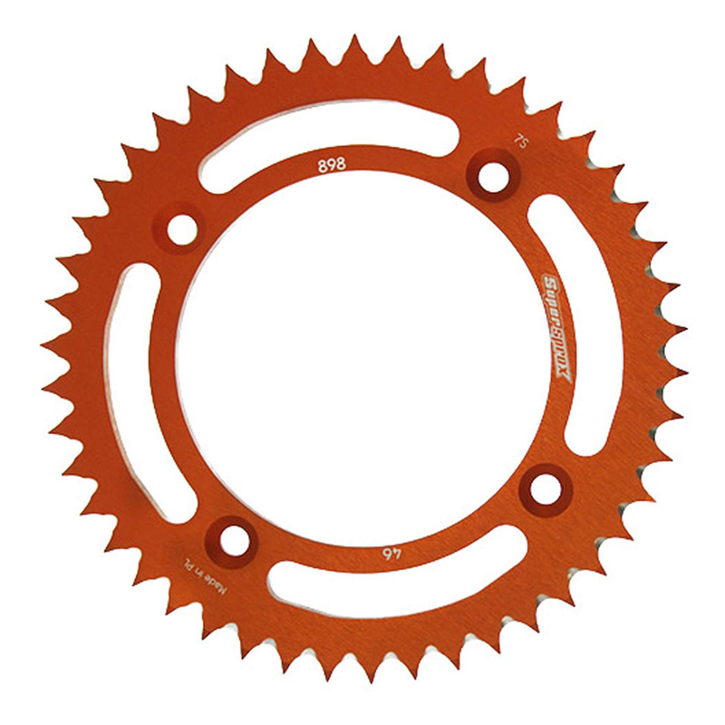 Couronne Supersprox alu orange pas 428 46 dents KTM SX 85 03-26