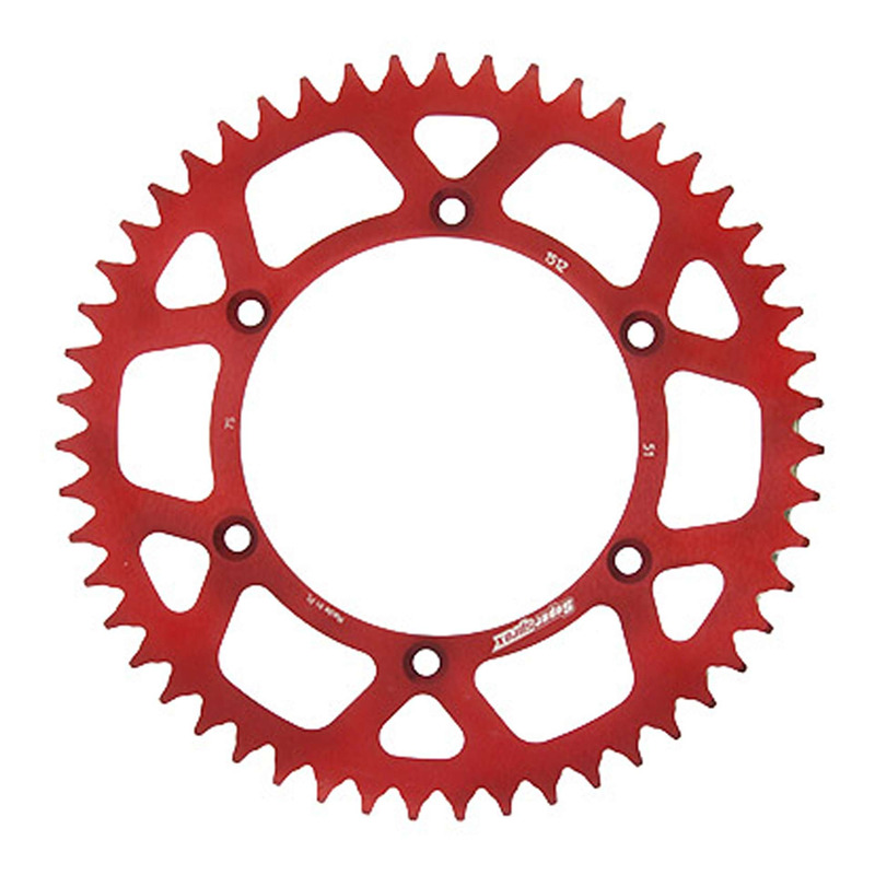 Couronne Supersprox alu rouge pas 520 51 dents Husqvarna TE 449 11-13