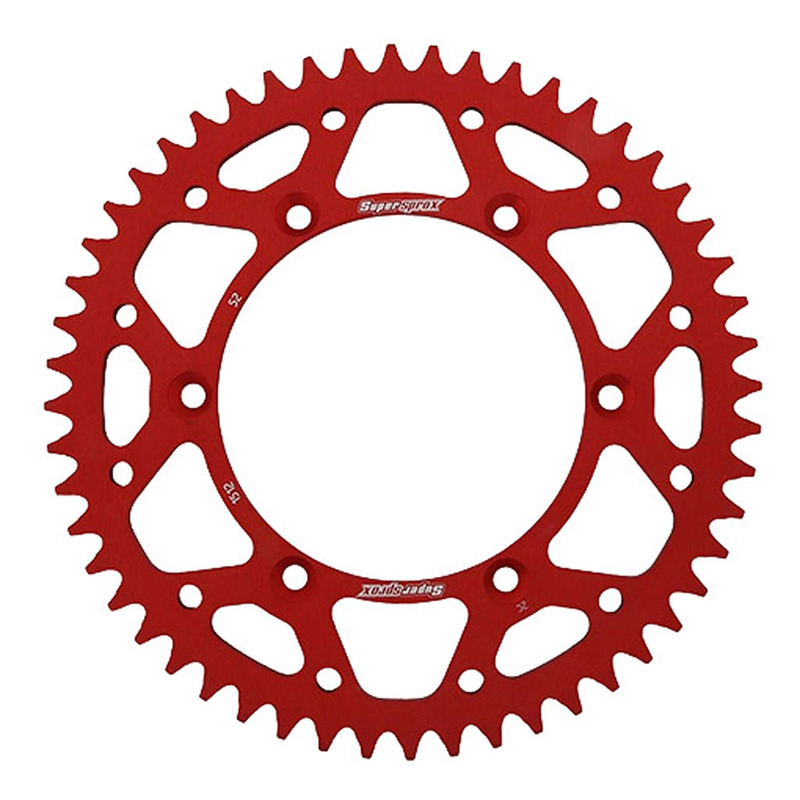 Couronne Supersprox alu rouge pas 520 52 dents Husqvarna TC 610 98-00