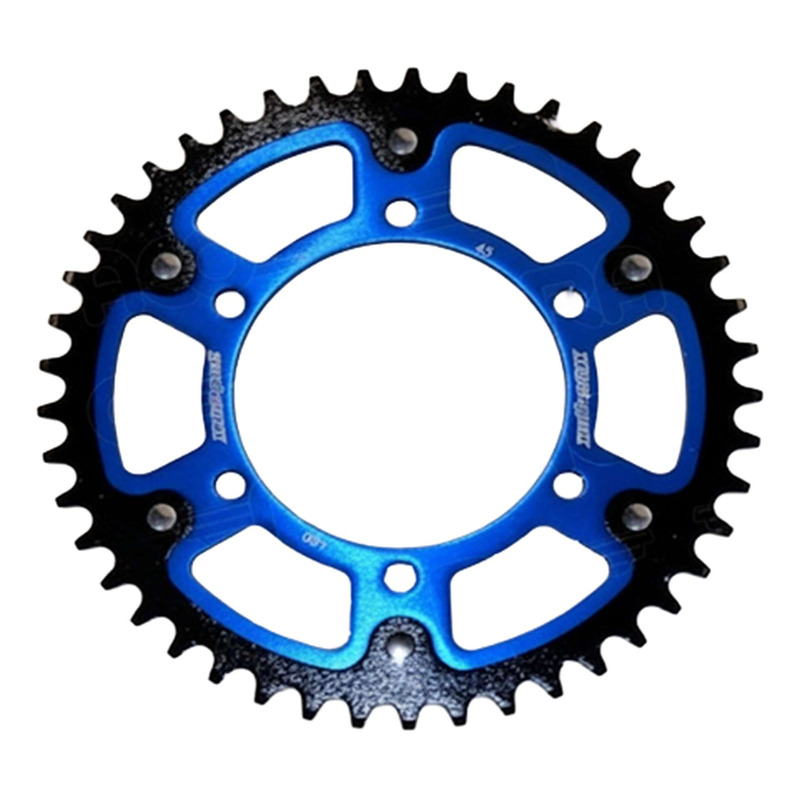 Couronne Supersprox Stealth bleu 45 dents Suzuki 750 gsx-r 11-17