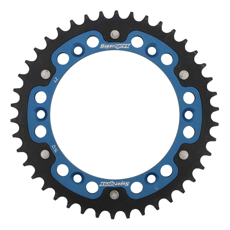 Couronne Supersprox Stealth bleu 51 dents Sherco 125 se factory 18-26