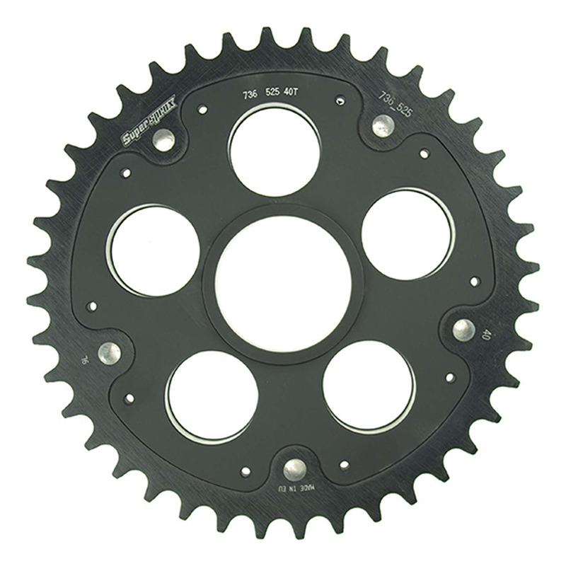 Couronne Supersprox Stealth noir 36 dents Ducati 916 Monoposto 95-98