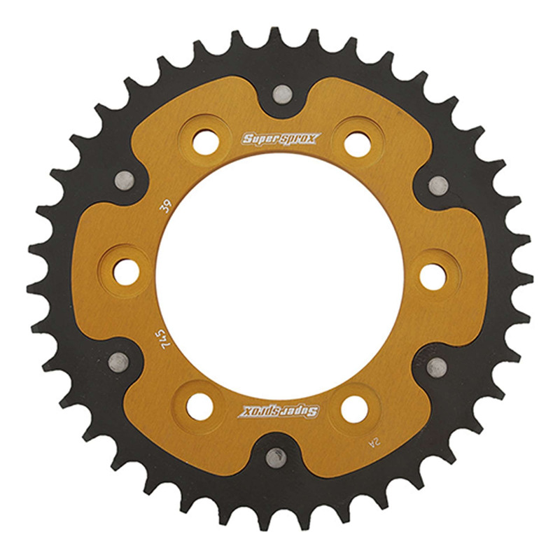 Couronne Supersprox Stealth or 39 dents Ducati 1000 Monster 02-05