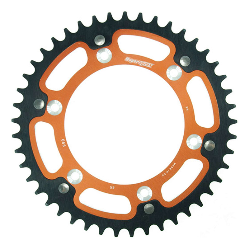Couronne Supersprox Stealth orange 45 dents Husqvarna 450 Fs 16-22