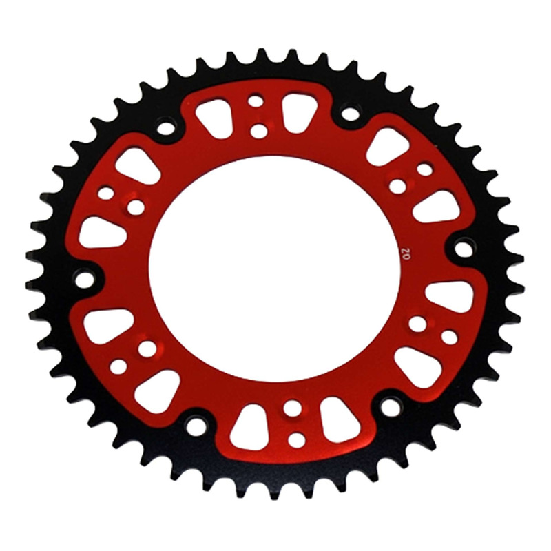 Couronne Supersprox Stealth rouge 46 dents Husqvarna 125 sms 00-13