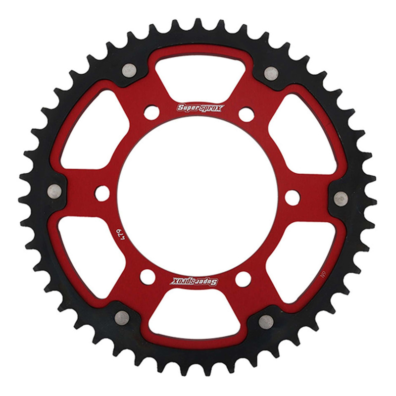 Couronne Supersprox Stealth rouge 48 dents Stark varg ex 25-26