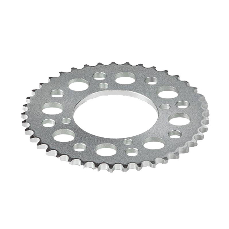 Couronne YCF Acier D45/420 - 10 Trous pour Moyeu à 5 Vis de Fixation