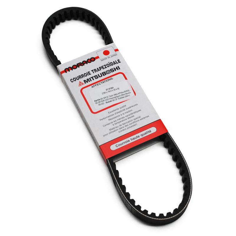 Courroie Mitsuboshi Aprilia 50 scarabeo 4t/Gilera 50 dna/ italjet 50 t