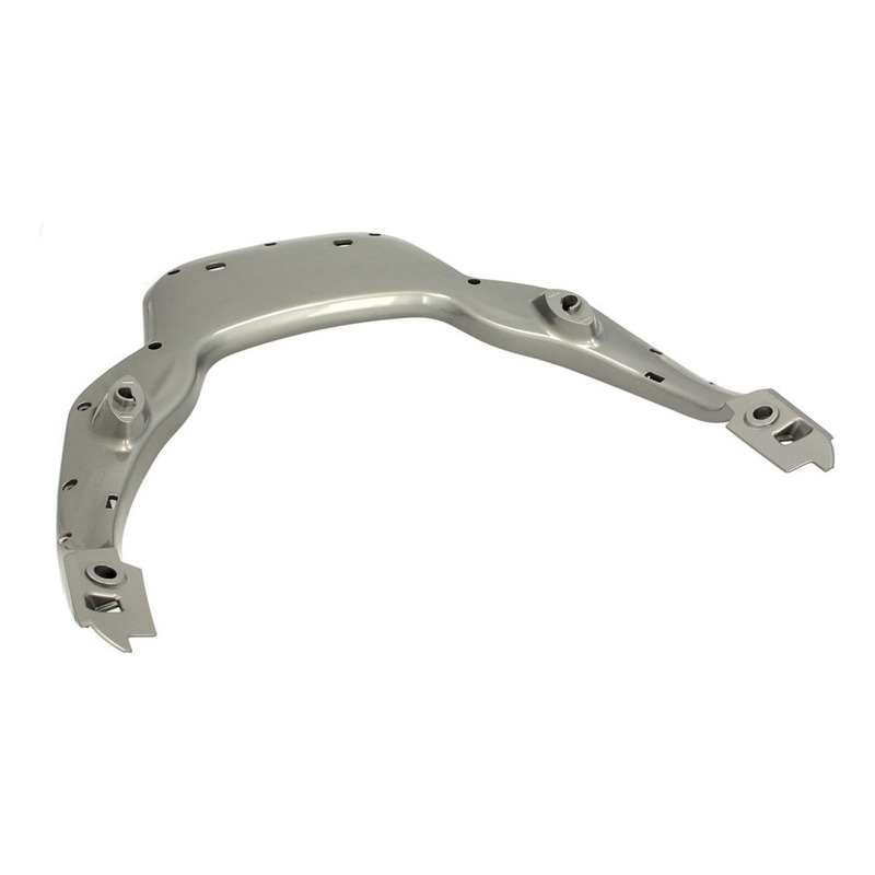 Couvercle bas de support de top-case argent d'origine 67499300EV Piaggio X10 350 2012-15