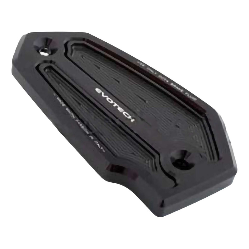 Couvercle de bocal de liquide de frein avant Evotech noir Kawasaki Z65