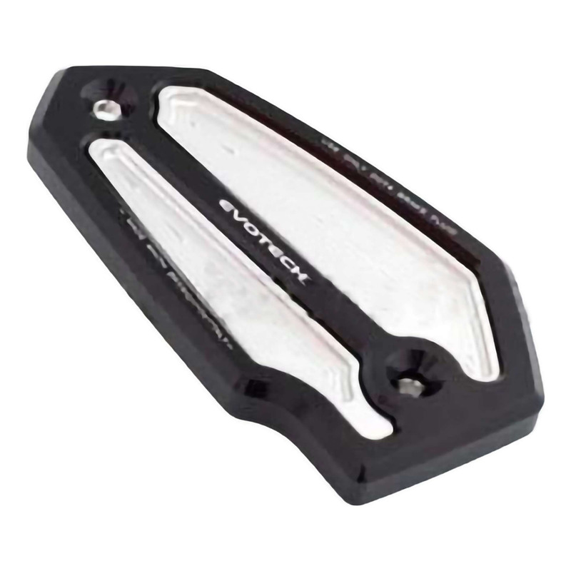 Couvercle de bocal de liquide de frein avant Evotech noir/alu Kawasaki