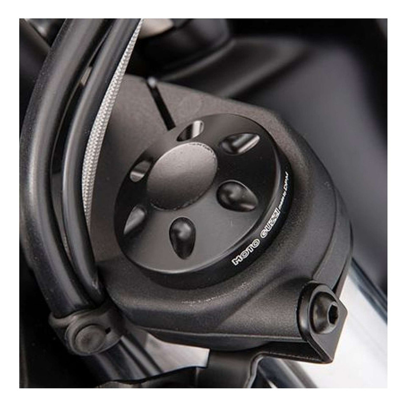 Couvercle de bouchon de fourche en aluminium d'origine 2S000400 Moto Guzzi Audace 1400 2015-20