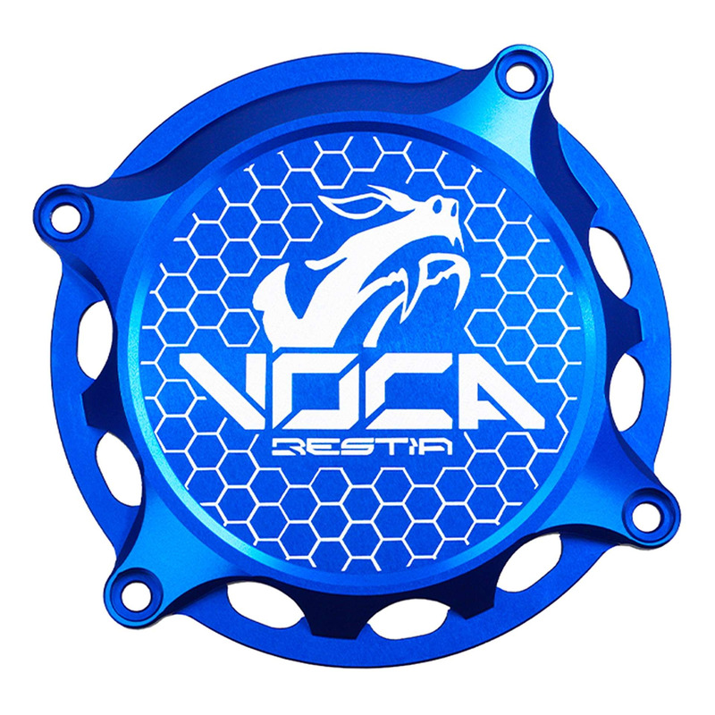 Couvercle de carter d’allumage Voca Racing bleu AM6