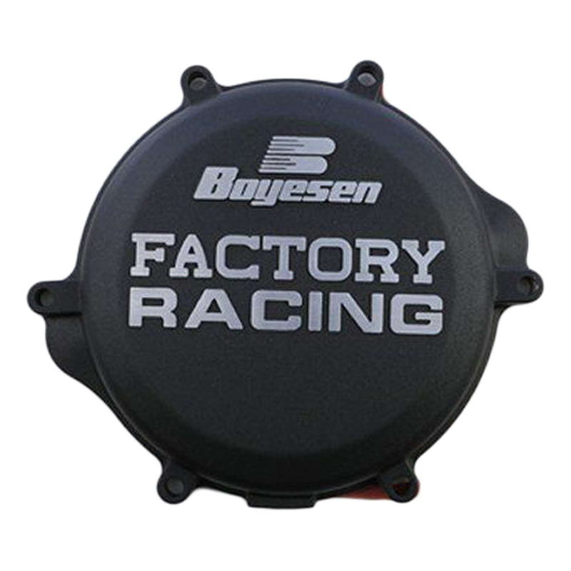 Couvercle de carter d'embrayage Boyesen Noir - Suzuki RM 125cc 98-08