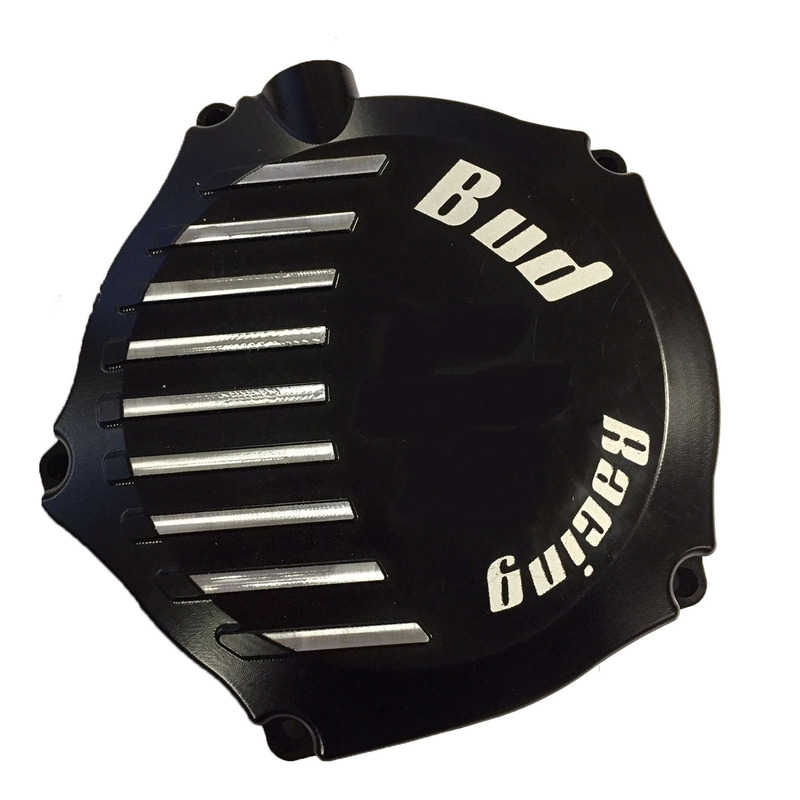 Couvercle de Carter d’Embrayage BUD RACING Aluminium Anodisé – Kawasaki KXF 250cc 06-08