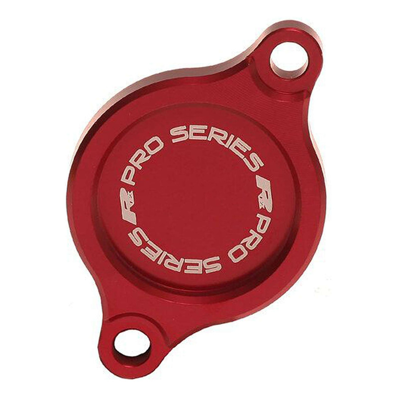 Couvercle de filtre à huile RFX Pro - Suzuki RMZ 250cc - Rouge