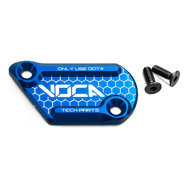 Couvercle de maître cylindre de frein Voca Racing alu CNC bleu Beta RR 50/125