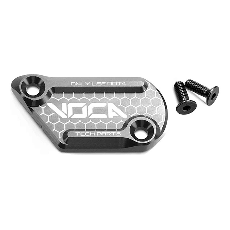 Couvercle de maître cylindre de frein Voca Racing alu CNC gris Beta RR 50/125
