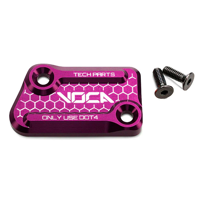 Couvercle de maître cylindre de frein Voca Racing alu CNC violet Rieju MRT/RR