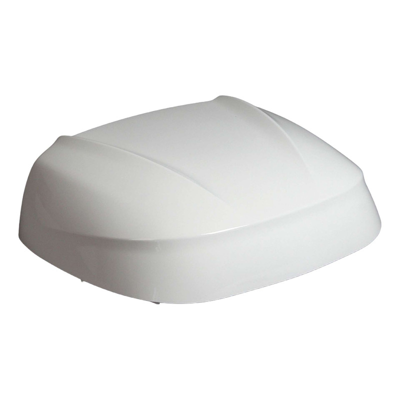 Couvercle de top case blanc d'origine CM276501 Piaggio Beverly 125 2010-15