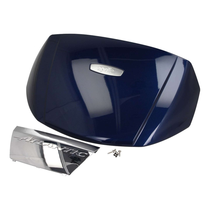 Couvercle de top case bleu d'origine CM220824 Aprilia