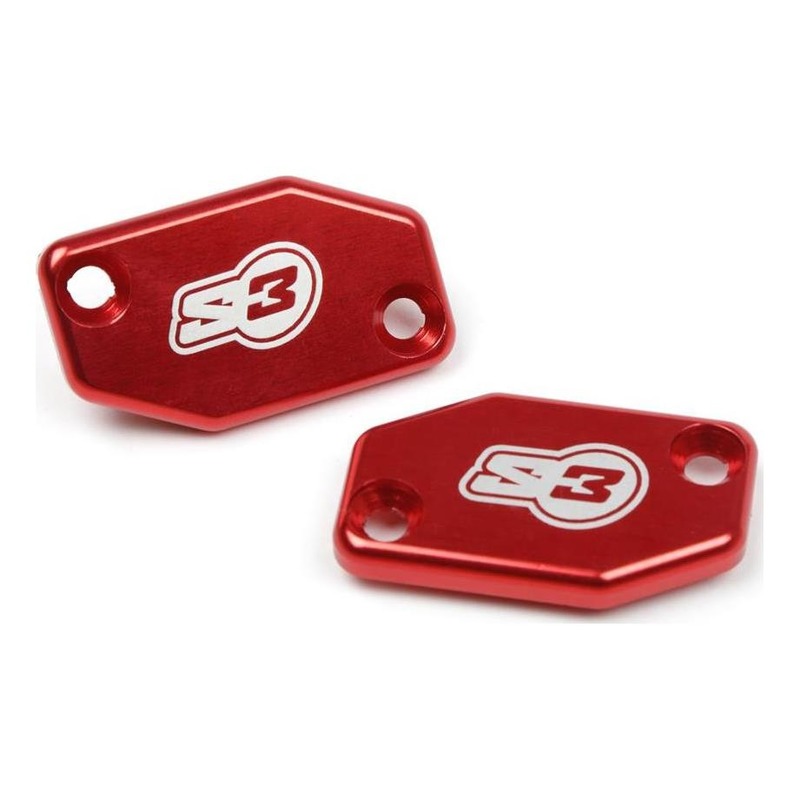 Couvercle S3 rouge pour maître-cylindre d’embrayage Braktec