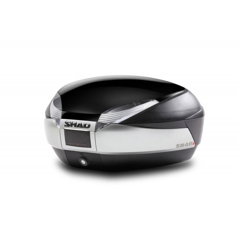 Couvercle top case SHAD SH48 Noir Metal