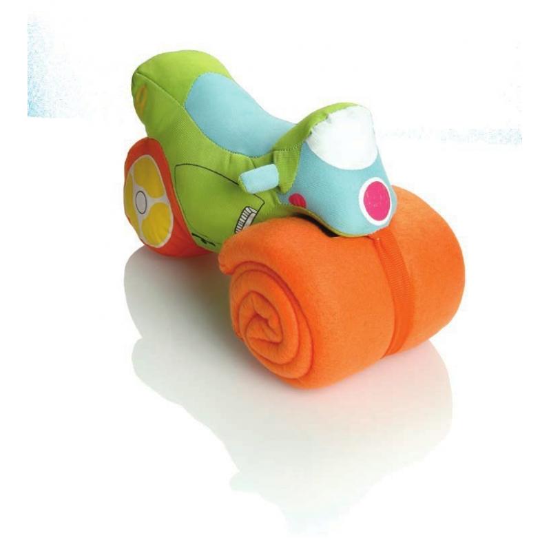 Couverture bébé Booster orange