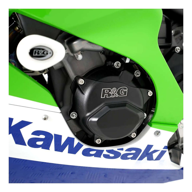 Couvre carter d'alternateur R&G Racing noir Kawasaki ZX10-R 11-25