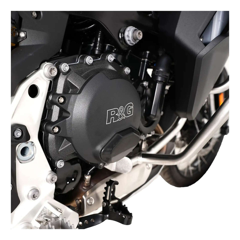 Couvre carter d'embrayage R&G Racing noir BMW F 800 GS 24-25